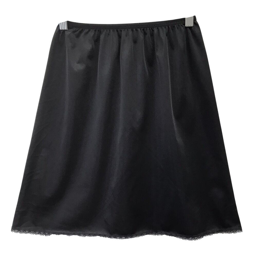 Vanity Fair Slip Womens Small Black